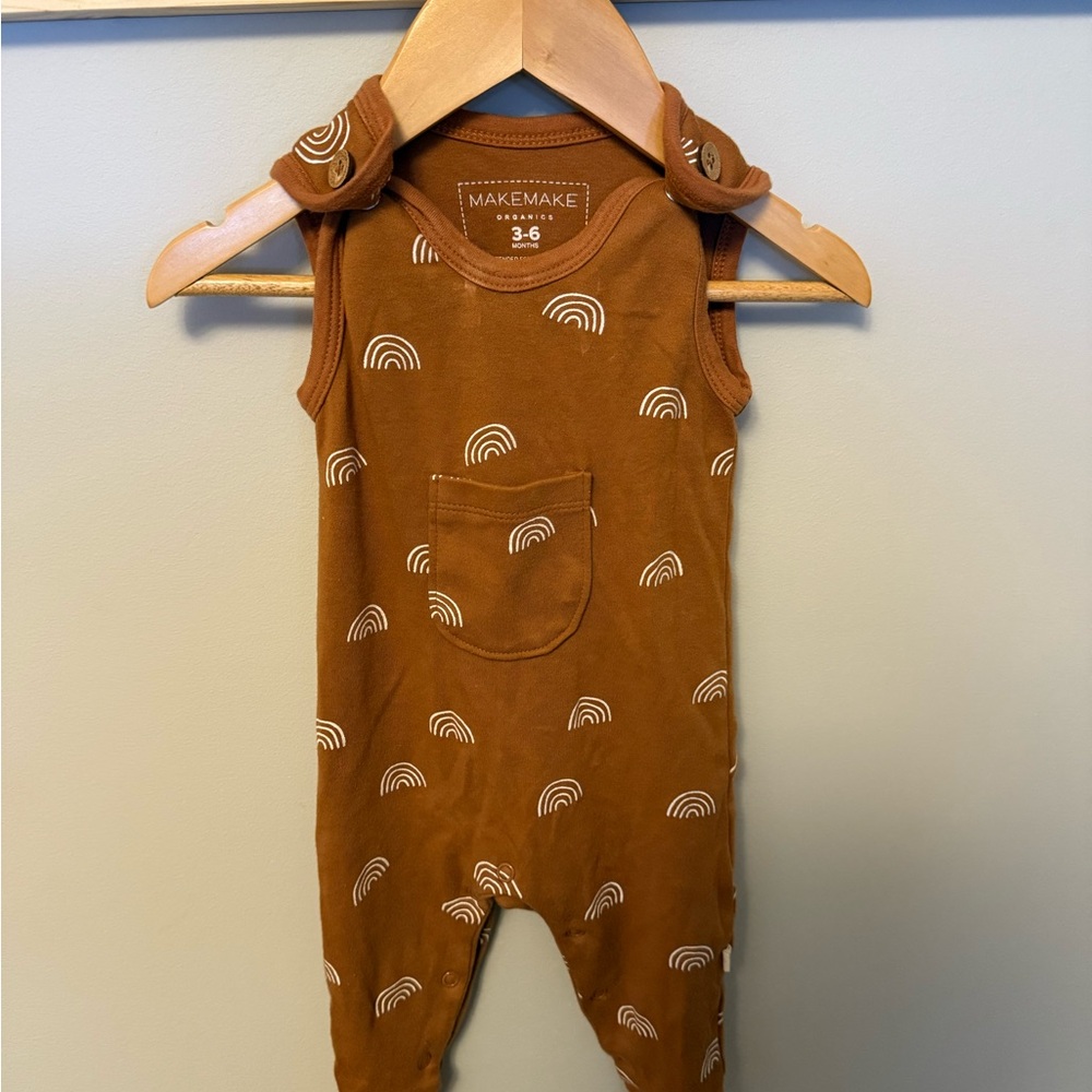 makemake organic baby romper